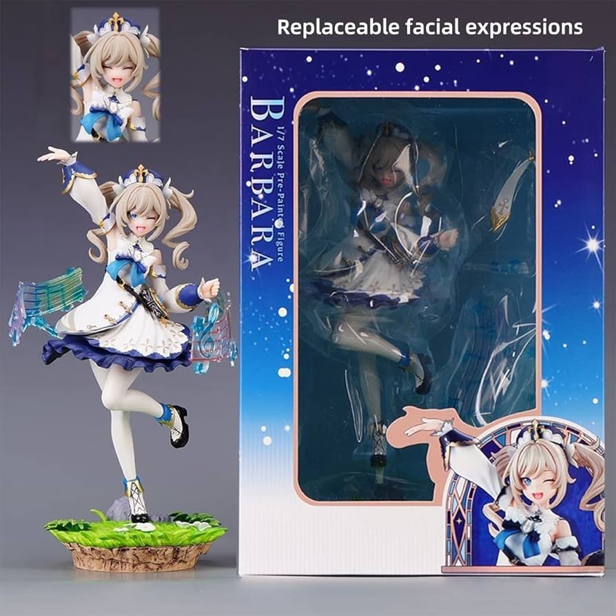 Amazon.com: RZAHUAHU G-I Barbara 1/7 Figure 25CM Anime Game